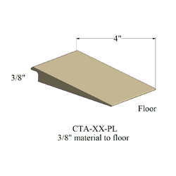 JOHN CTA-45-PL 12' SANDALWOOD 3/8