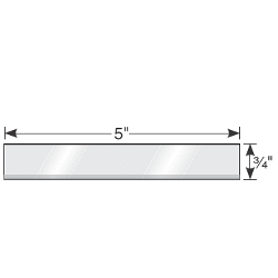 GUNDLACH 595-10 5 SCRAPER BLADES (10/TUBE)