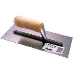 CRAIN 422 1/16x1/32x1/32 PROFESSIONAL NOTCHED TROWEL