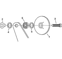 TAYLOR 808.01.00 KIT DELUXE E-Z TUCK WHEEL REPLACEMENT