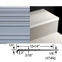 JOHN HT-11 6' RD CANVAS SAFE-T-RIB VINYL TREAD