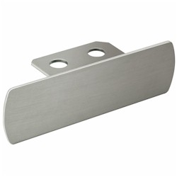 SCHLUTER E/GBEB TREP-G-B END CAP BRUSHED STAINLESS STEEL