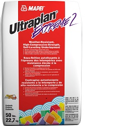 MAPEI ULTRAPLAN EXTREME 2 50# BAG WEATHER RESISTANT HIGH COMPRESSION STRENGTH SELF LEVELING UNDERLAYMENT