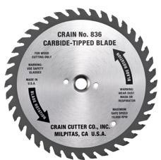 CRAIN 836 CARBIDE TIPPED BLADE