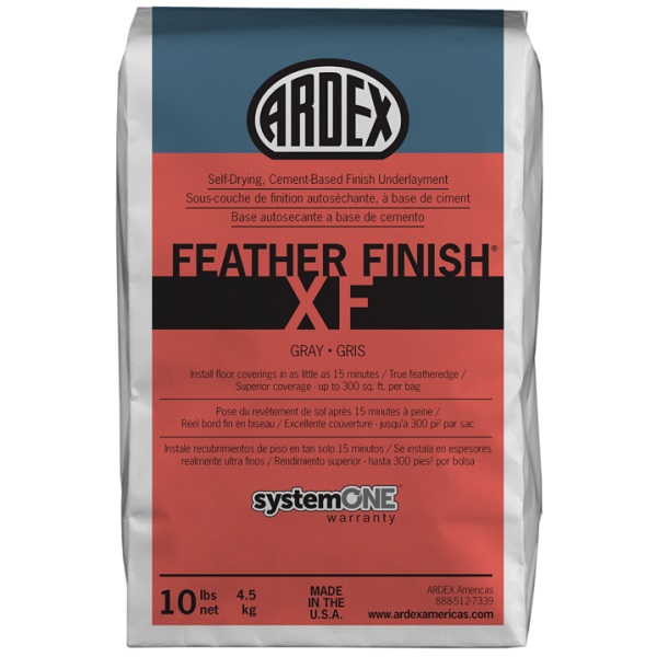 ARDEX XF FEATHER FINISH 10# FINISH SELF DRYING CEMENT UNDERLAYMENT 37315