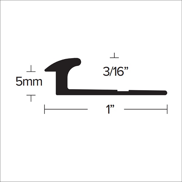 POWERHOLD 150-EA 12' ETCHED ALUMINIM 3/16