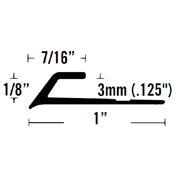 LVT 113 - 1/8” (3MM) LVT Reducer, Powerhold