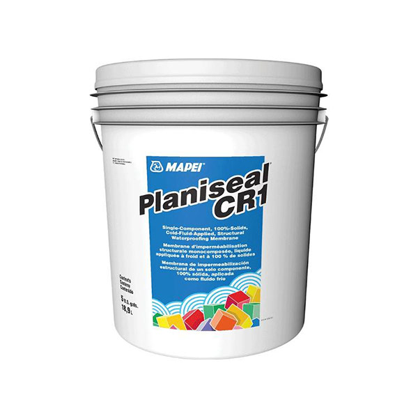 MAPEI PLANISEAL CR1 5G PAIL SINGLE-COMPNENT COLD FLUID APPLIED WATERPROOFING MEMBRANE