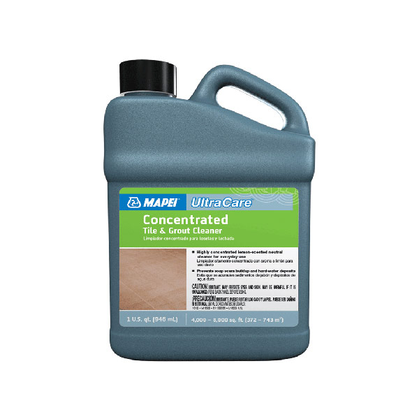MAPEI ULTRACARE CONCENTRATED TILE & GROUT CLEANER QUART