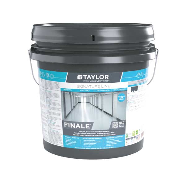 TAYLOR SIGNATURE FINALE GALLON HARD-SET ELASTOMERIC COVE BASE ADHESIVE