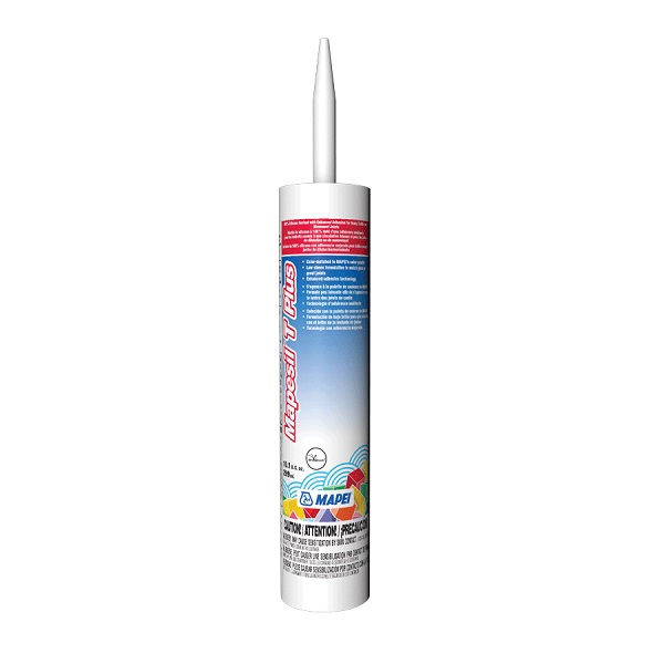 MAPEI MAPESIL-T PLUS 10.1oz 115 TRUFFLE 100% SILICONE SEALANT WITH ADVANCED ADHESION FOR EXPANSION JOINTS AND HEAVY TRAFFIC