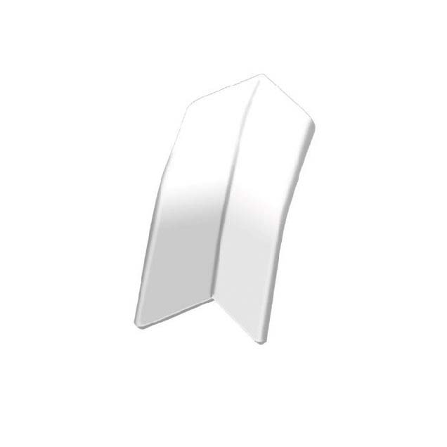 SCHLUTER I/AS20BW DILEX-AS IN CORNER PERIMETER PVC BRIGHT WHITE