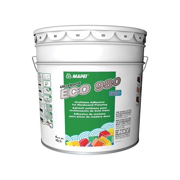 MAPEI ULTRABOND ECO-980 4G PAIL URETHANE WOOD FLOORING ADHESIVE